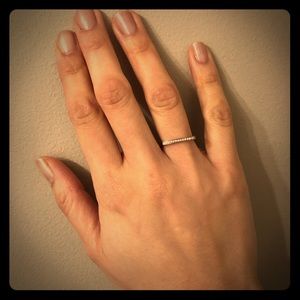 Tiffany diamond ring - size 5.5